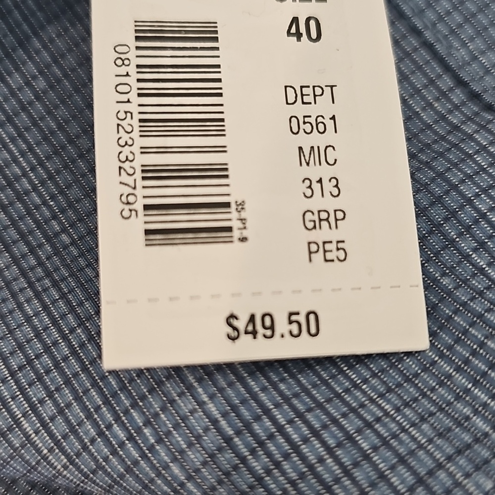 Men's Classic Blue Golf Shorts Comfy Moisture Wicking 40"×9" NWT - Picture 9 of 9